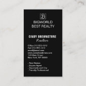 Benutzerdefinierte Vorlage für das Foto der Visite Visitenkarte (Rückseite)