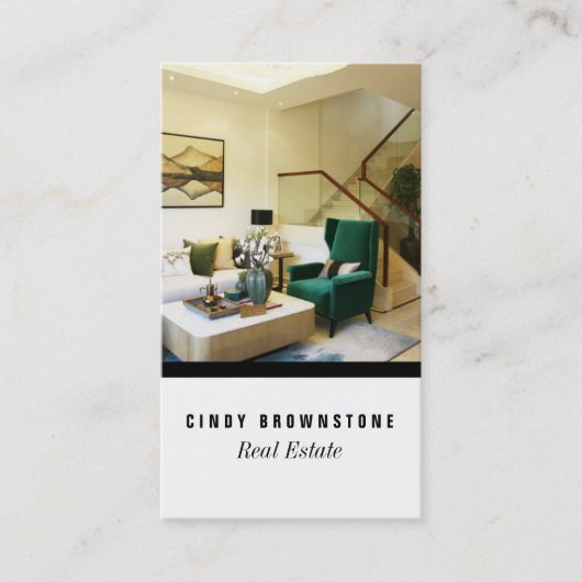 Benutzerdefinierte Vorlage für das Foto der Visite Visitenkarte (Vorderseite)