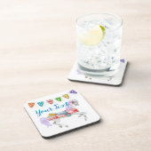 Benutzerdefinierte Vorlage für das Karussell Getränkeuntersetzer (Rechte Seite)