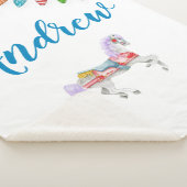 Benutzerdefinierte Vorlage für das Karussell Sherpadecke (3/4)