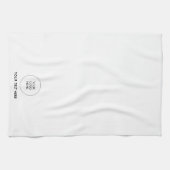 Benutzerdefinierte Vorlage für das Unternehmenslil Geschirrtuch (Horizontal)