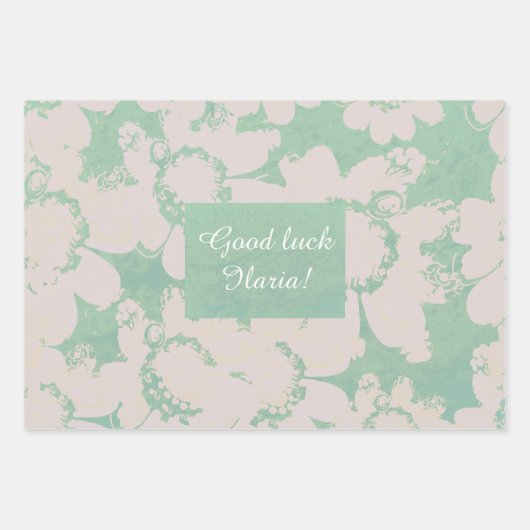 Benutzerdefinierte Vorlage für den Jeden Anlaß-Blu Geschenkpapier Set (Vorderseite 3)