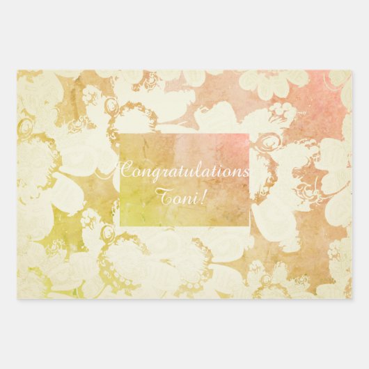 Benutzerdefinierte Vorlage für den Jeden Anlaß-Blu Geschenkpapier Set (Vorderseite 2)