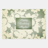 Benutzerdefinierte Vorlage für den Jeden Anlaß-Blu Geschenkpapier Set (Vorderseite)