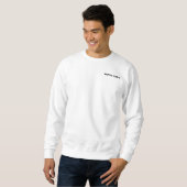 Benutzerdefinierte Vorlage für den Text Männer auf Sweatshirt (Vorne ganz)