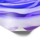 Benutzerdefinierte Vorlage für lila Rose Fotodruck (Ecke)