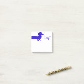 Benutzerdefinierte Vorlage für Niedliche Lila Dack Post-it Klebezettel (Auf Schreibtisch)