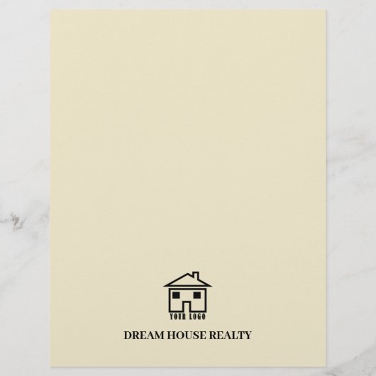 Benutzerdefinierte Vorlage für Real-Anwesen Open H Flyer (Hinten)