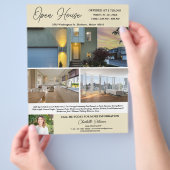 Benutzerdefinierte Vorlage für Real-Anwesen Open H Flyer (Hand)