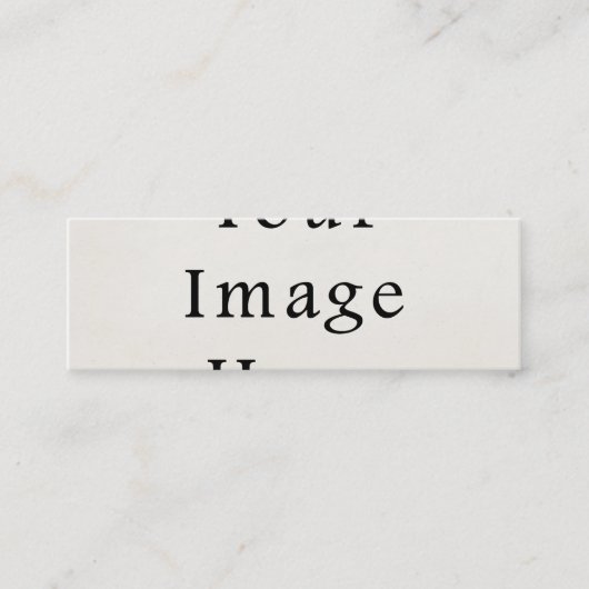 Benutzerdefinierte Vorlage für Visitenkarten - kun Mini Visitenkarte (Vorderseite)