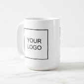 Benutzerdefinierte Vorlage Hinzufügen eines Firmen Kaffeetasse (Vorderseite Links)