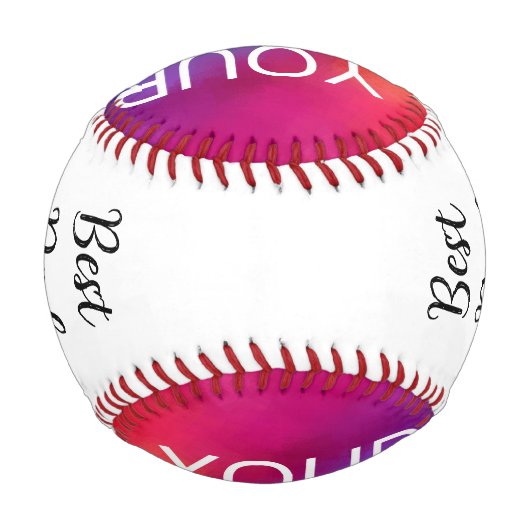 Benutzerdefinierte Vorlage Image-Foto Hochladen Be Baseball (Rückseite)