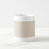 Benutzerdefinierte Vorlage Initialen Moderne Monog Kaffeetasse (Mittel)