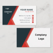 Benutzerdefinierte Vorlage Visitenkarte (Vorne/Hinten)