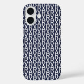 Benutzerdefinierte Vorlagen für Alphabet-Textmuste Case-Mate iPhone Hülle (Rückseite)