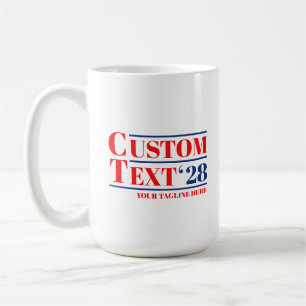 Benutzerdefinierte Wahl (beliebige Namen & Jahr) Kaffeetasse