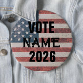 BENUTZERDEFINIERTE WAHLKAMPFSCHALTFLÄCHEN USA BUTTON (Beispiel)