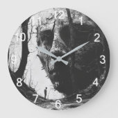 Benutzerdefinierte Wall-Uhr (Eigenes Foto und/oder Große Wanduhr (Vorderseite)