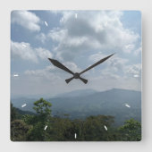 Benutzerdefinierte Wall-Uhr (Eigenes Foto und/oder Quadratische Wanduhr (Vorderseite)