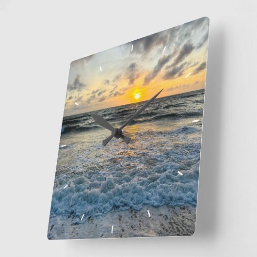 Benutzerdefinierte Wall-Uhr (Eigenes Foto und/oder Quadratische Wanduhr (Winkel)