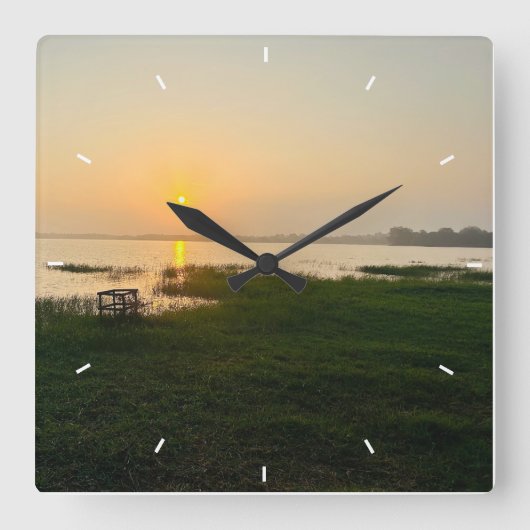 Benutzerdefinierte Wall-Uhr (Eigenes Foto und/oder Quadratische Wanduhr (Vorderseite)