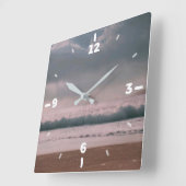 Benutzerdefinierte Wall-Uhr (Eigenes Foto und/oder Quadratische Wanduhr (Winkel)
