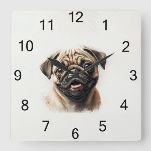 Benutzerdefinierte Wall-Uhr (Eigenes Foto und/oder Quadratische Wanduhr