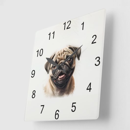 Benutzerdefinierte Wall-Uhr (Eigenes Foto und/oder Quadratische Wanduhr (Winkel)