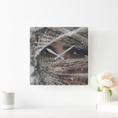 Benutzerdefinierte Wall-Uhr (Eigenes Foto und/oder Quadratische Wanduhr (Zuhause)