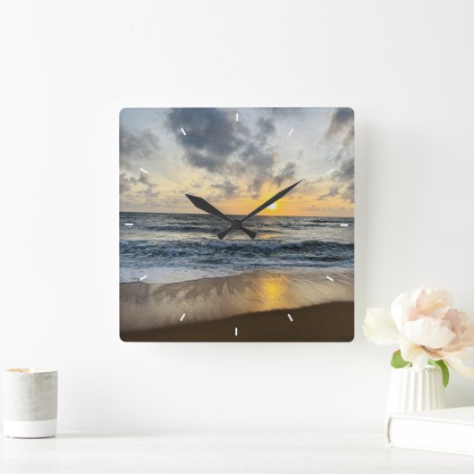 Benutzerdefinierte Wall-Uhr (Eigenes Foto und/oder Quadratische Wanduhr (Zuhause)