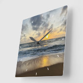 Benutzerdefinierte Wall-Uhr (Eigenes Foto und/oder Quadratische Wanduhr (Winkel)