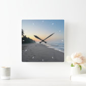 Benutzerdefinierte Wall-Uhr (Eigenes Foto und/oder Quadratische Wanduhr (Zuhause)