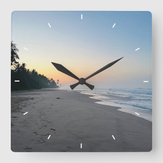 Benutzerdefinierte Wall-Uhr (Eigenes Foto und/oder Quadratische Wanduhr (Vorderseite)