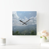 Benutzerdefinierte Wall-Uhr (Eigenes Foto und/oder Quadratische Wanduhr (Zuhause)