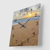Benutzerdefinierte Wall-Uhr (Eigenes Foto und/oder Quadratische Wanduhr (Winkel)