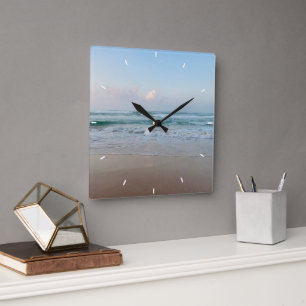 Benutzerdefinierte Wall-Uhr (Eigenes Foto und/oder Quadratische Wanduhr