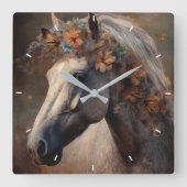 Benutzerdefinierte Wall-Uhr (Eigenes Foto und/oder Quadratische Wanduhr (Vorderseite)