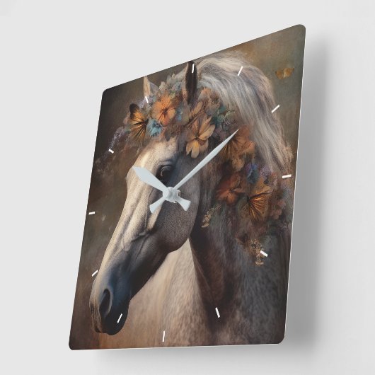 Benutzerdefinierte Wall-Uhr (Eigenes Foto und/oder Quadratische Wanduhr (Winkel)