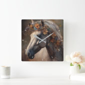 Benutzerdefinierte Wall-Uhr (Eigenes Foto und/oder Quadratische Wanduhr (Zuhause)