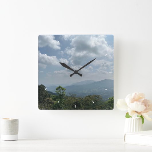 Benutzerdefinierte Wall-Uhr (Eigenes Foto und/oder Quadratische Wanduhr (Zuhause)