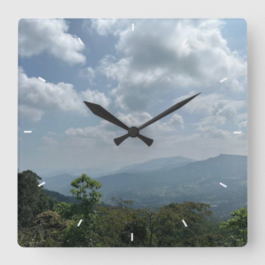 Benutzerdefinierte Wall-Uhr (Eigenes Foto und/oder Quadratische Wanduhr (Vorderseite)