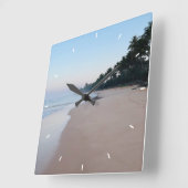 Benutzerdefinierte Wall-Uhr (Eigenes Foto und/oder Quadratische Wanduhr (Winkel)