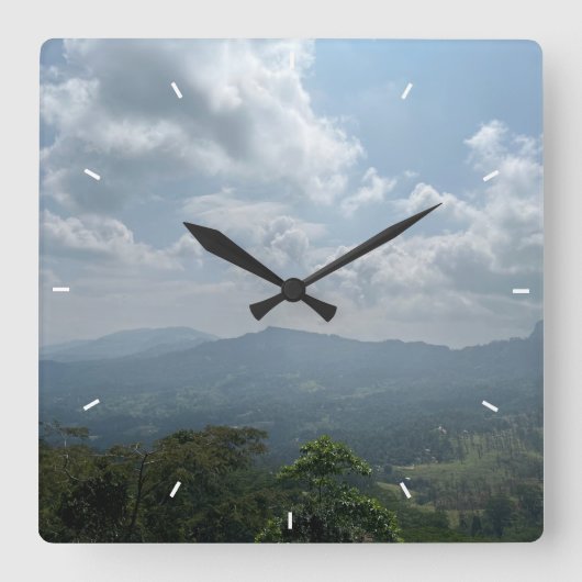 Benutzerdefinierte Wall-Uhr (Eigenes Foto und/oder Quadratische Wanduhr (Vorderseite)