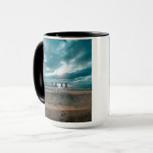 Benutzerdefinierte Wall-Uhr (Eigenes Foto und/oder Tasse (Vorderseite Links)