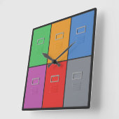 Benutzerdefinierte Wanduhr für Dateischränke (Winkel)