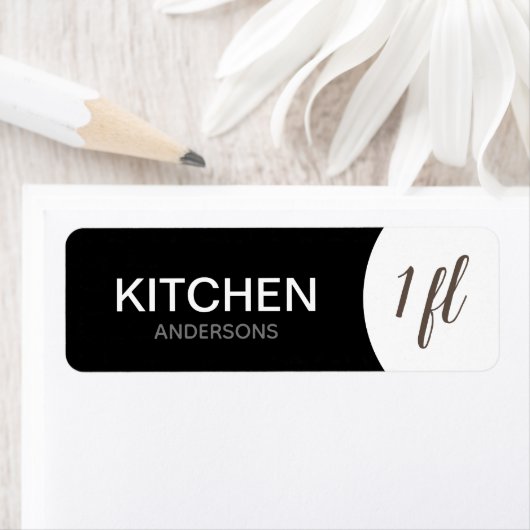 Benutzerdefinierte Warenzeichen - Schwarze Küche (Insitu)