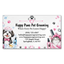 Benutzerdefinierte Wasserfarbe Pet Grooming
