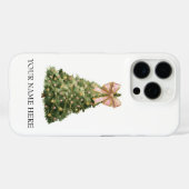 Benutzerdefinierte Wasserfarben-Weihnachtsbaum-Hül Case-Mate iPhone Hülle (Rückseite (Horizontal))