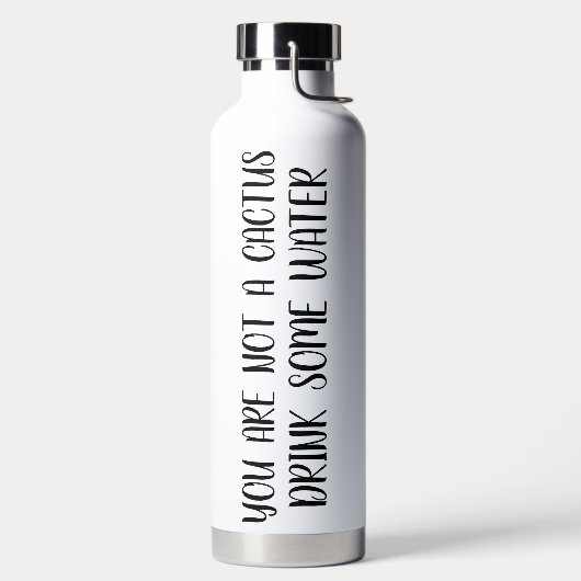Benutzerdefinierte Wasserflasche mit - Personalisi Trinkflasche (links)