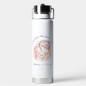 Benutzerdefinierte Wasserflasche zum ersten Mutter Trinkflasche (Hinten)